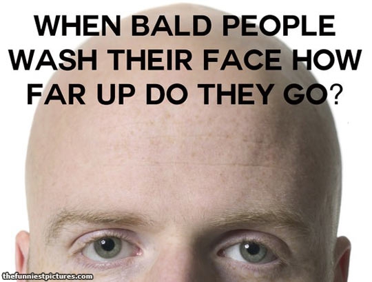 Bald Head Funny Quotes. Quotesgram