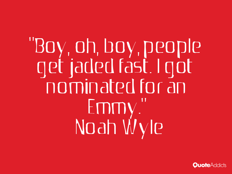 Noah Wyle Quotes. QuotesGram