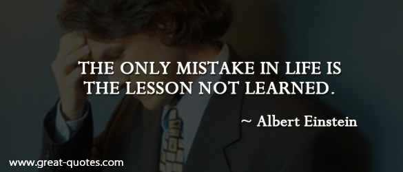 Project Lessons Learned Quotes