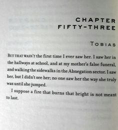Divergent Significant Quotes