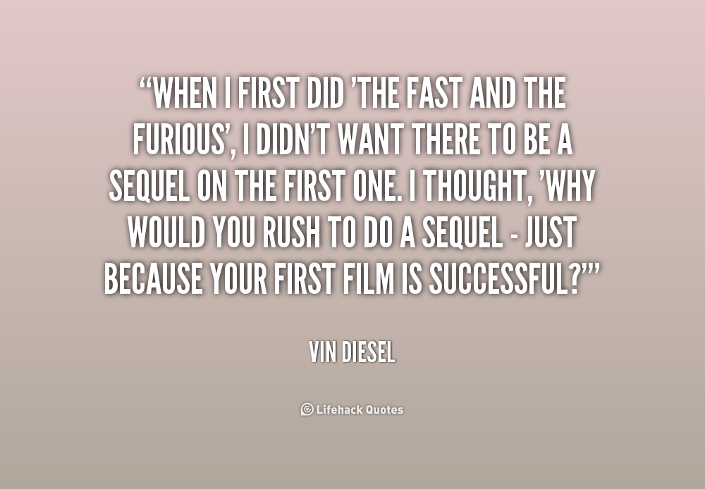 Vin Diesel Family Quotes. QuotesGram
