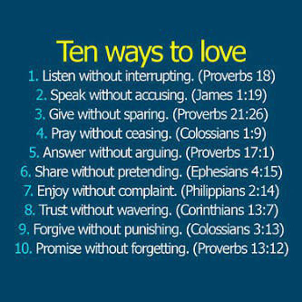 Inspirational Bible Quotes On Love Quotesgram