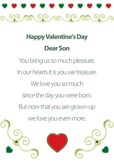 Valentines Day Message For Son Valentines Day Quotes For Son. Quotesgram Valentines Day Message For Son Valentines Day Quotes For Son. Quotesgram