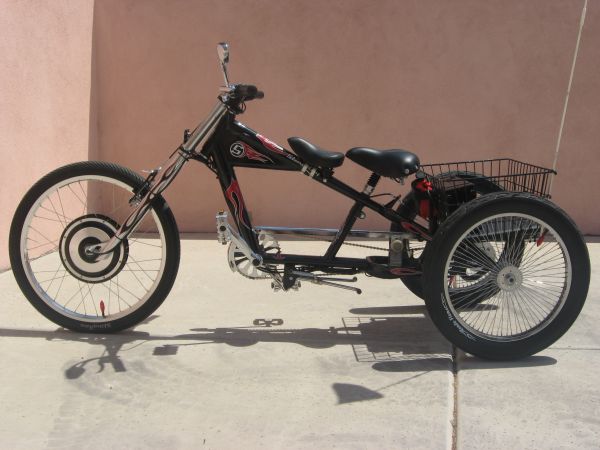 Custom chopper on sale trike bicycles