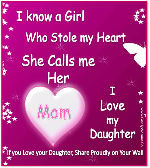 I Love You Mom Quotes From Daughter. QuotesGram