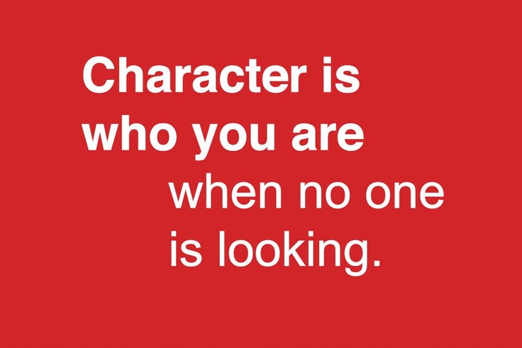 Character Counts Quotes. QuotesGram