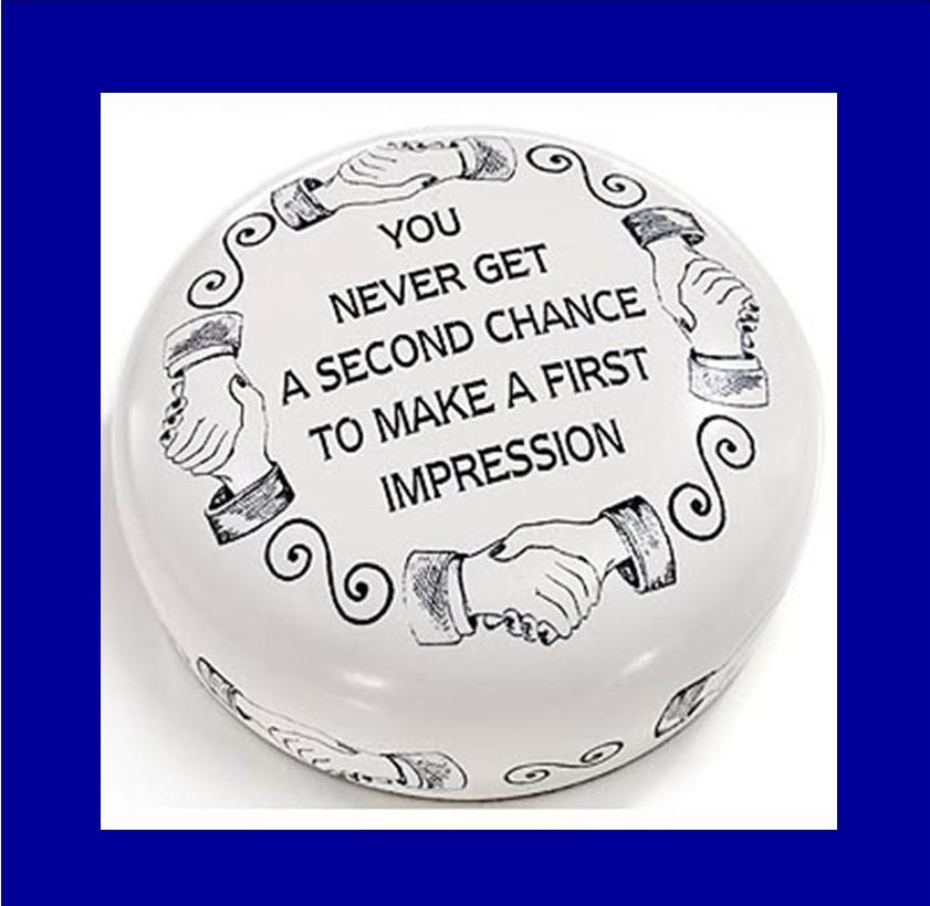 a good first impression quotes
