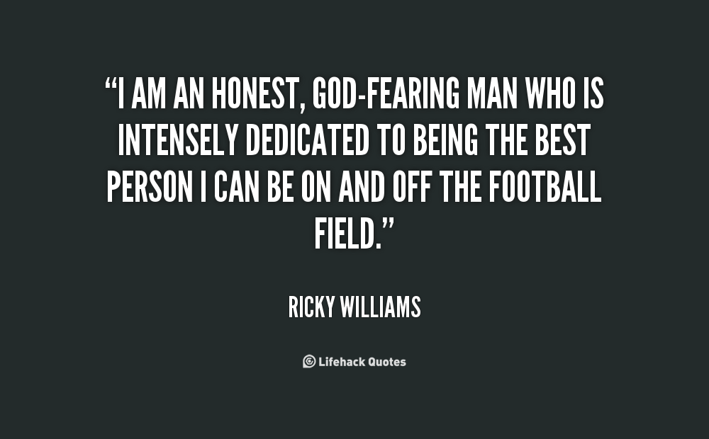God Fearing Man Quotes.