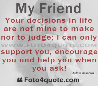 Being Supportive Quotes For Friends. QuotesGram