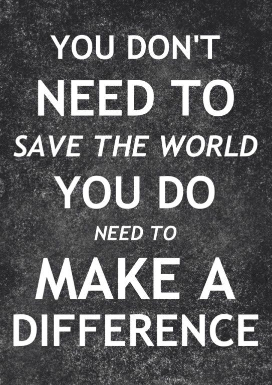 Make A Difference Quotes. QuotesGram