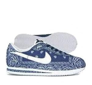 blue bandana cortez shoes