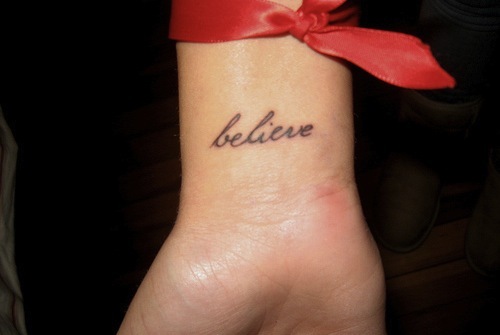 Discover 95 about believe tattoo designs unmissable  indaotaonec
