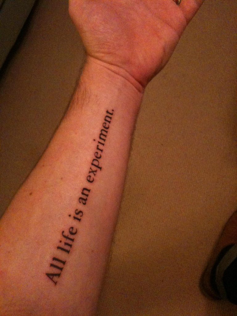 Inspirational Life Quotes For Tattoos Quotesgram