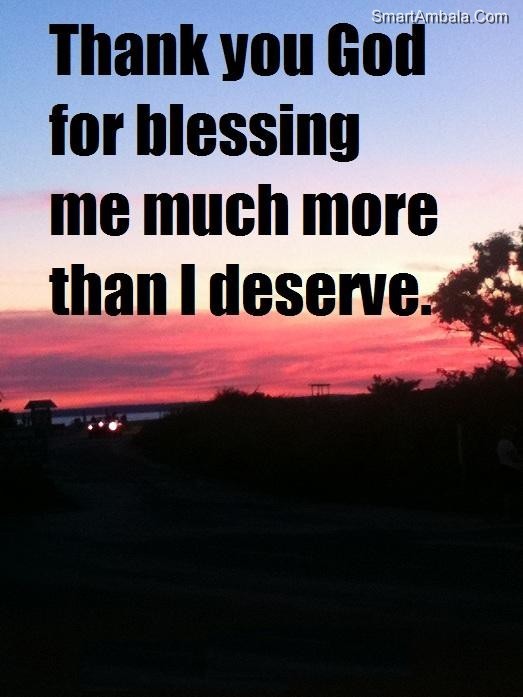 thankful quotes to god for his blessings