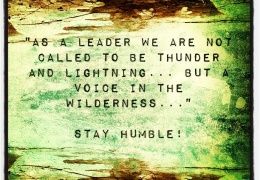 Humble Leadership Quotes. QuotesGram