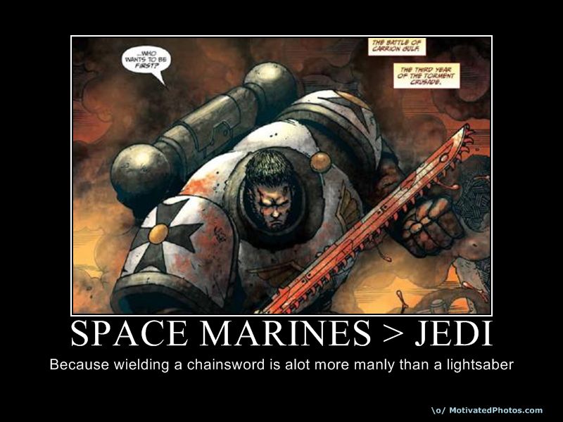 Warhammer Space Marine Quotes.