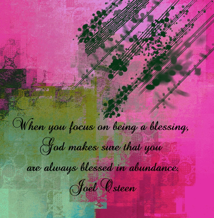 Blessed Quotes Joel Osteen. QuotesGram