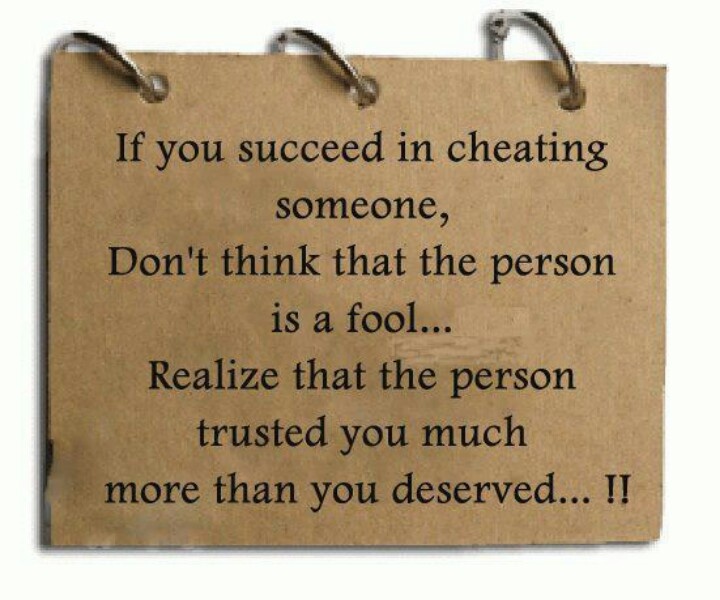 Inspirational Quotes For Cheaters. QuotesGram