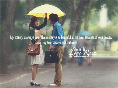 Featured image of post Rain Love Quotes For Him : I swear i couldn&#039;t love you more than i do right.