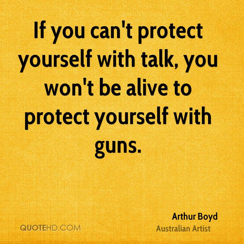 Protect Yourself Quote