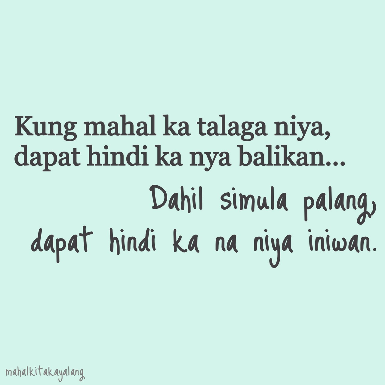 Hugot Tagalog Quotes. QuotesGram