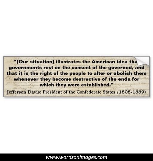 Jefferson Davis Famous Quotes. QuotesGram