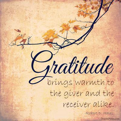 Lds Quotes On Gratitude Quotesgram