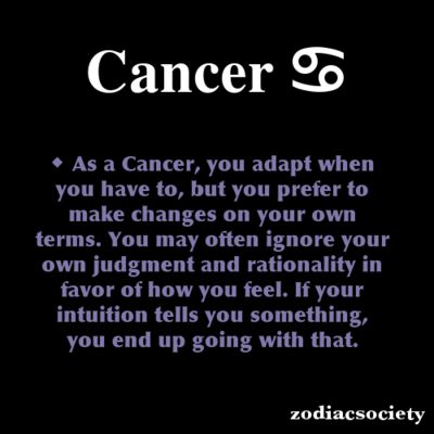 Cancer Zodiac Trust Quotes. QuotesGram