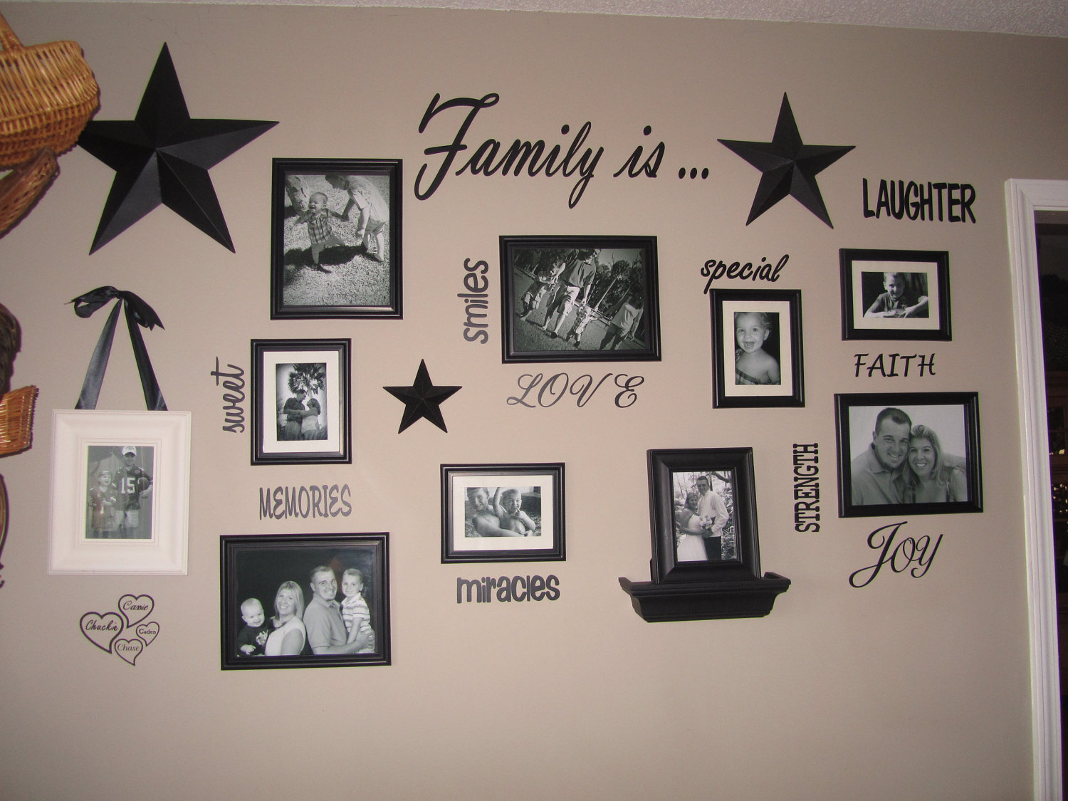 Family Wall Collage