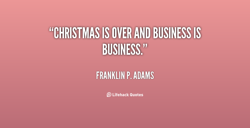 Christmas Is Over Quotes. QuotesGram