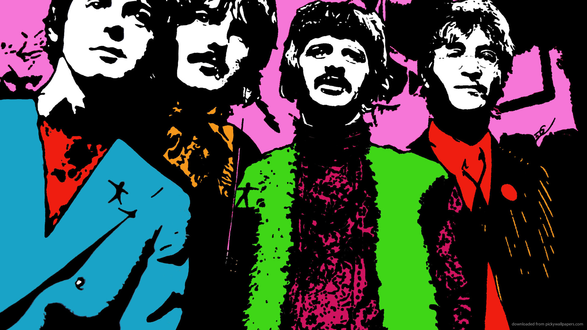 The Beatles Psychedelic Wallpaper Quotes Quotesgram