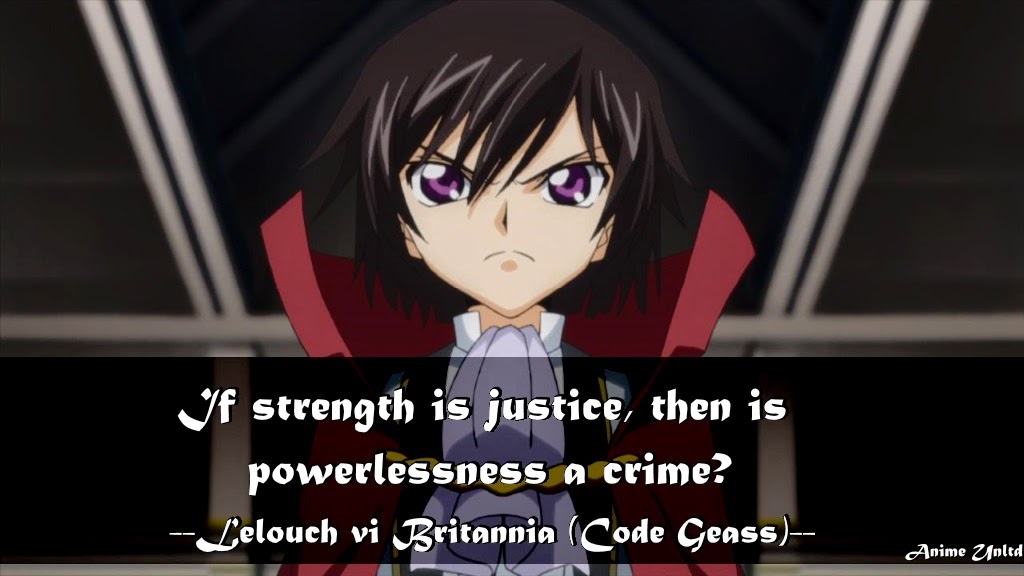 Lelouch Vi Britannia Quotes. QuotesGram