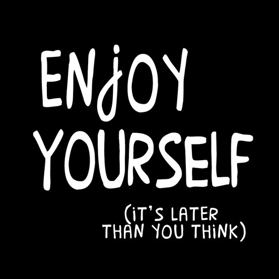 Enjoy Yourself Quotes. QuotesGram