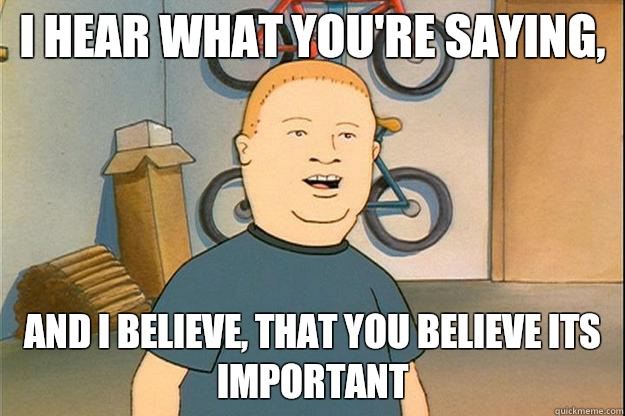 Bobby Hill quote about being bullied
