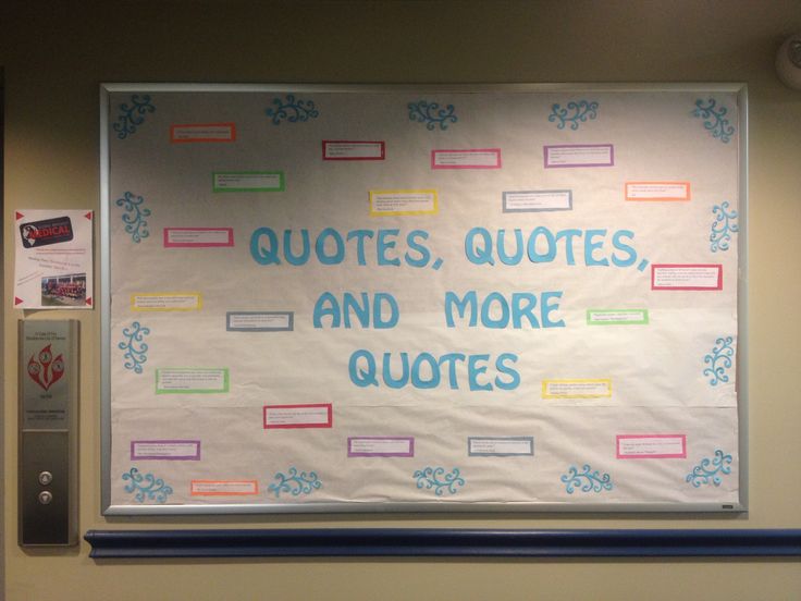 Work Quotes For Bulletin Boards. QuotesGram