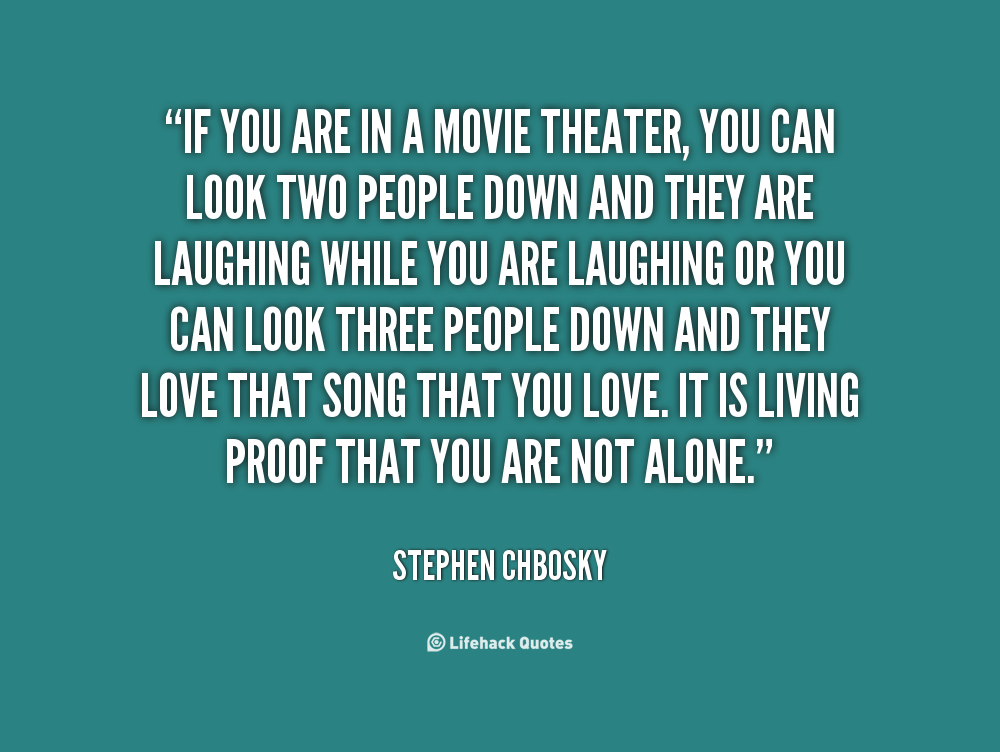 Quotes About Movies Cinema. QuotesGram