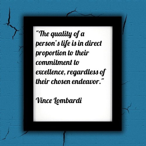 Vince Lombardi Quotes Excellence. QuotesGram
