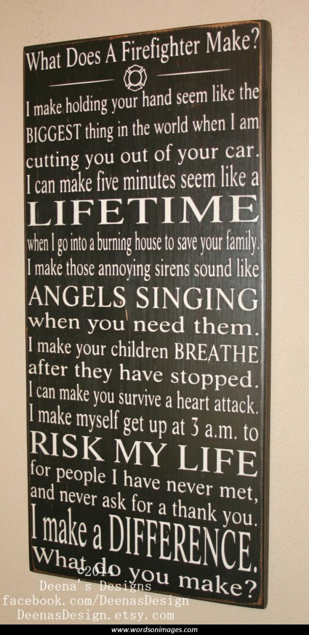 Fireman Inspirational Quotes. QuotesGram