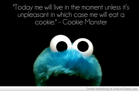 Cookie Monster With Cute Or Funny Quotes. QuotesGram