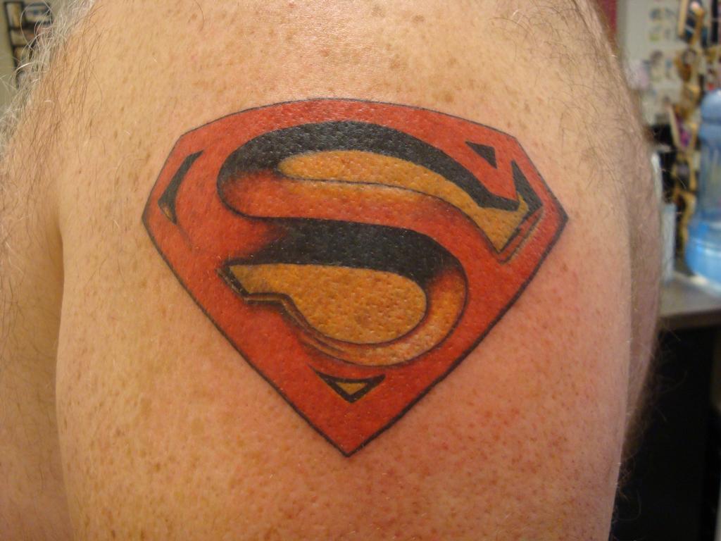 You're The Superman Temporary Tattoo – Fade Away Tattoo