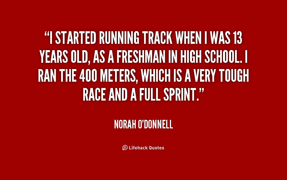 Quotes About Running Track. QuotesGram