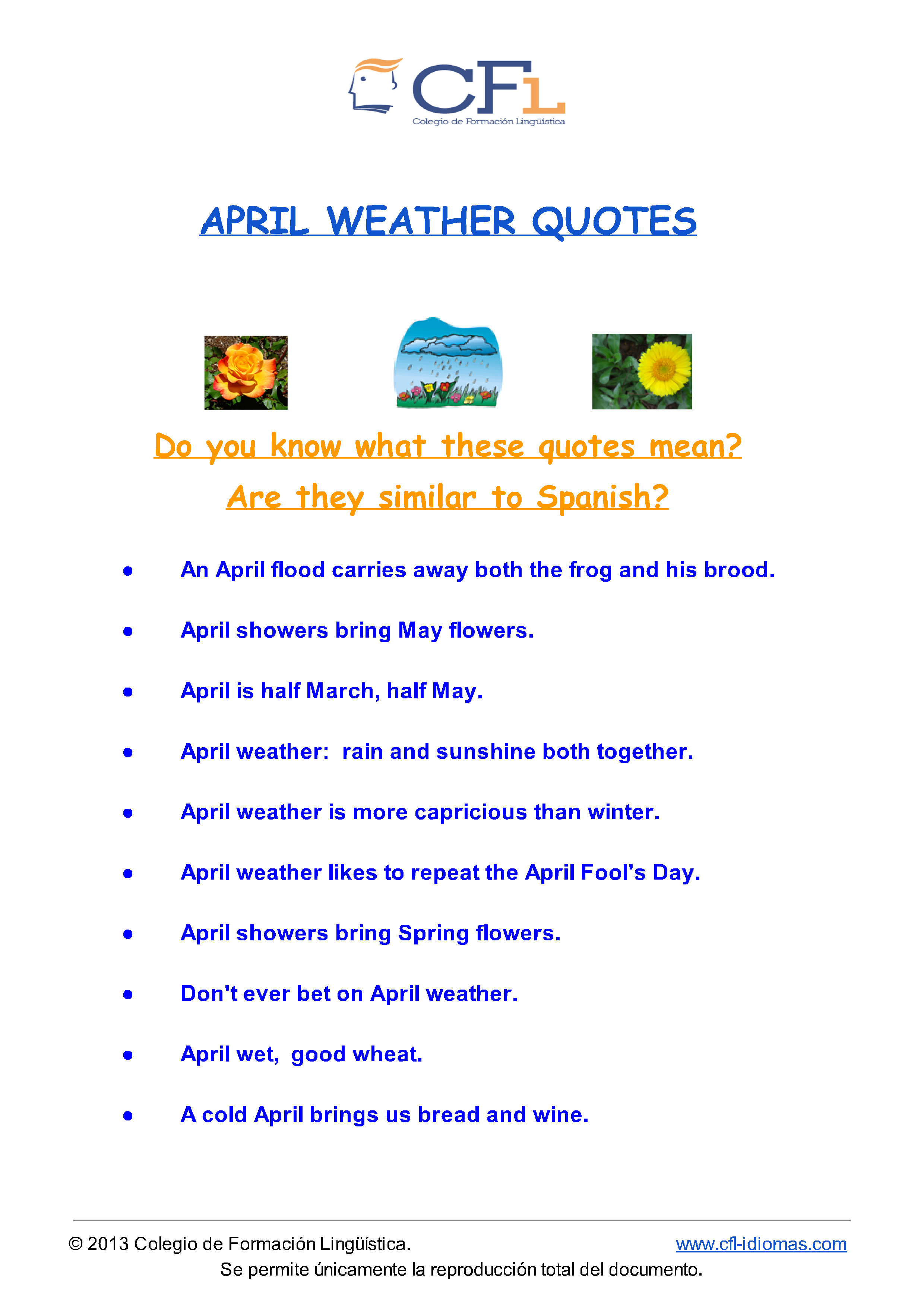 Spring Weather Quotes. QuotesGram
