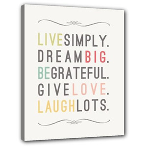 Inspirational Quotes Canvas Wall Art. QuotesGram