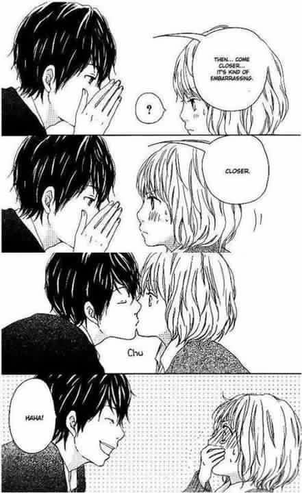 Anime Couple Kiss