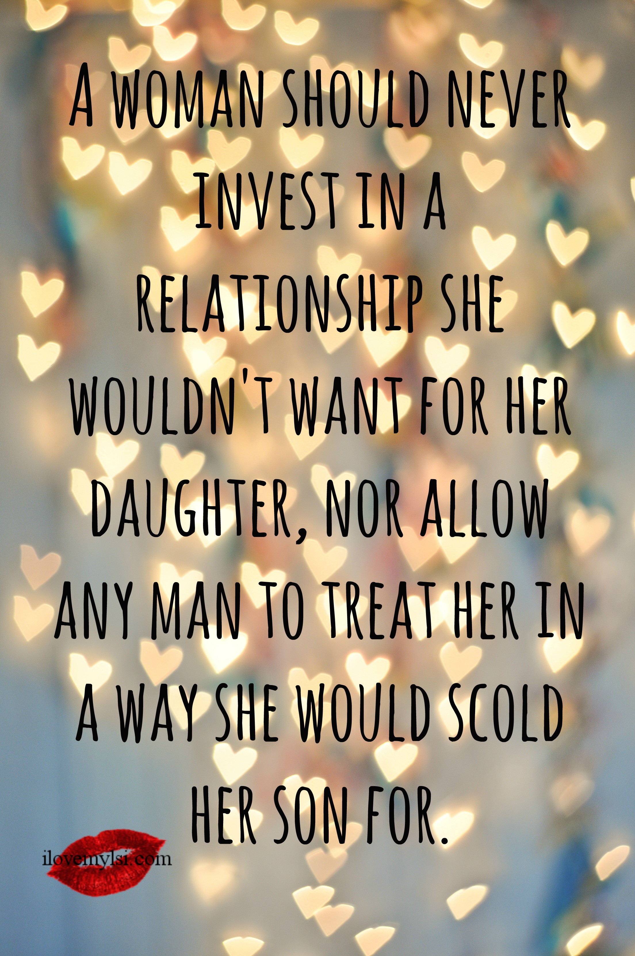 2019719148 A woman should never invest in a relationship