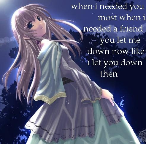 Moving Anime Friendship Quotes. QuotesGram