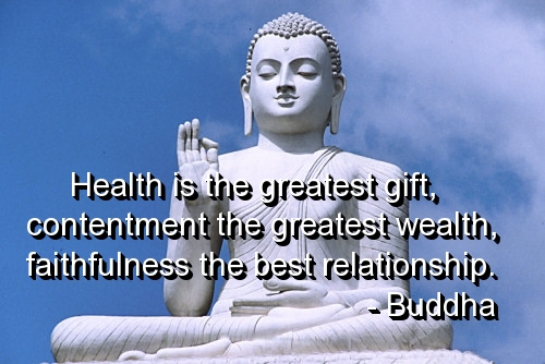 Buddha quotes on health