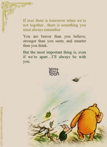 Pooh Bear Quotes On Love Bear Love Quotes. Quotesgram