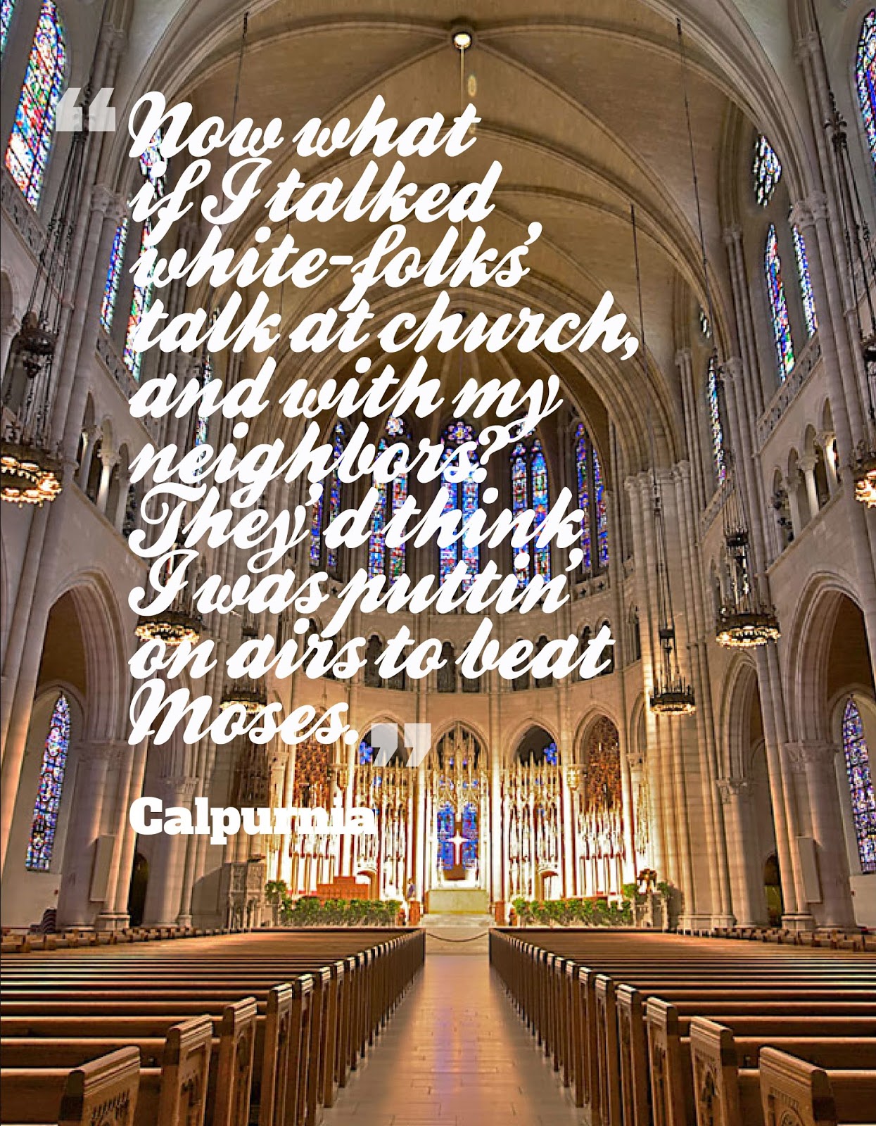 Calpurnia From To Kill A Mockingbird Quotes. QuotesGram