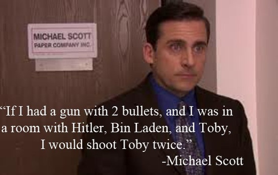 The Office TV Show Toby Flenderson Air Quality Quote 